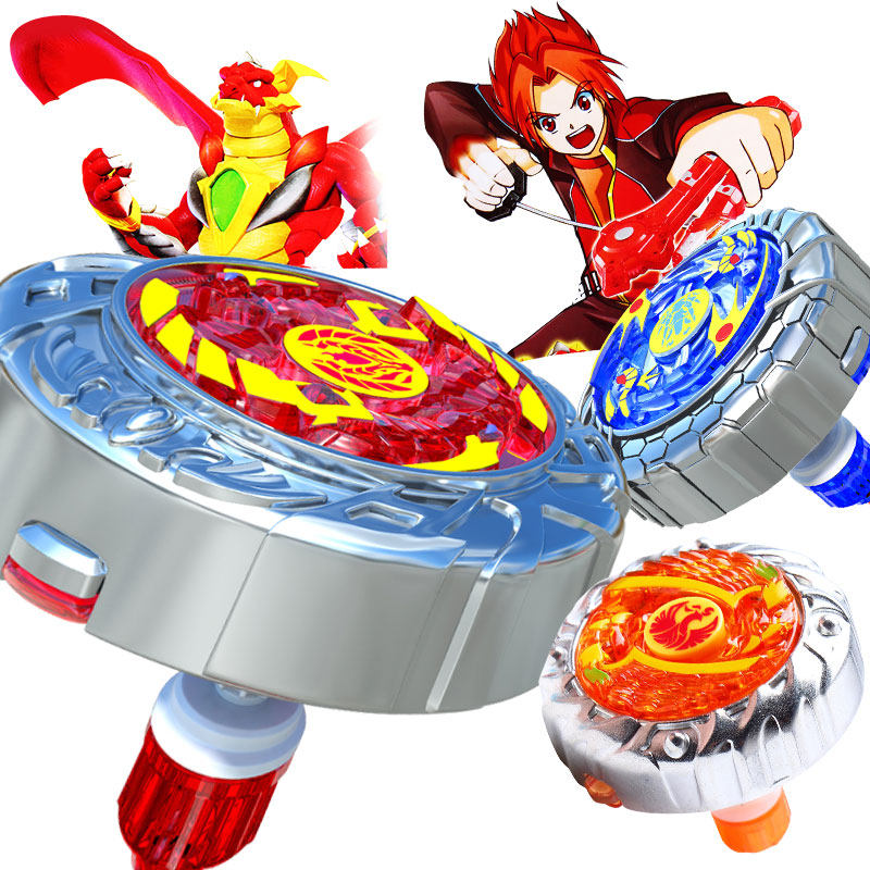 魔幻陀螺2二代正版灵动创想儿童玩具焰天火龙王梦幻发光坨螺全套