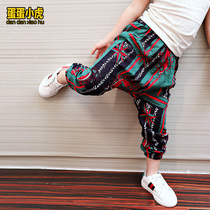 Childrens clothing childrens mosquito pants thin 2019 new summer baby girl boy pants lantern pants baby pants tide