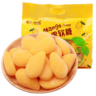 【跳跳龙】芒果爆浆果汁软糖400g