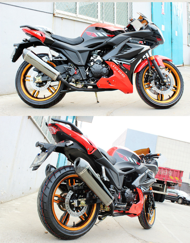 地平线r2摩托车跑车国四电喷公路赛趴赛150-250cc街车赛车可上牌