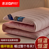 Mattress cushion thickened warm wool moisture-proof mat quilt cotton mattress double household single student dormitory mattress
