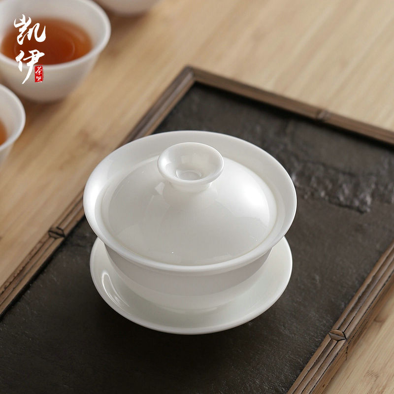 White porcelain tureen ceramic cups three tureen single oversized kung fu bowl is home to the bowl