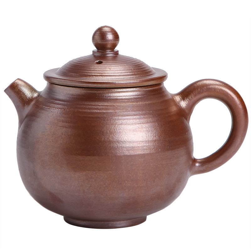 He Zhi, ferial type manual firewood teapot coarse TaoDeZhong pot of restoring ancient ways of household kung fu tea set ceramic filter single pot