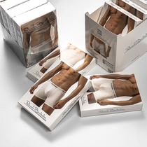 OEM plant pulled back for mens whole single case out of Italy elastic all-cotton independent boxed underpants Four corner pants