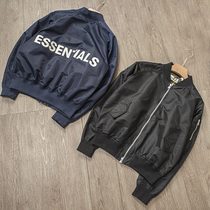 21SS Fall MA1 New Tide Cards Men And Women Lovers East Arias for Double Fabric Air Force Pilot Jacket