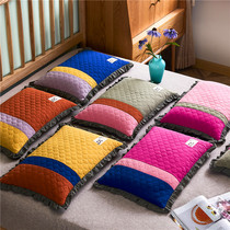 Young Children Buckwheat Leather Pillows Kids Single High School Kids All Four Seasons Universal Buckwheat Hull neck and neck pillows