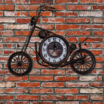 Retro industrial wind iron motorcycle European wall hanging parts bar restaurant wall wall wall decoration wall decoration