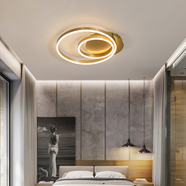 Light and luxurious modern minimalist designer suction light personality creative round bedroom living room Restaurant Atmosphere Home Lamp