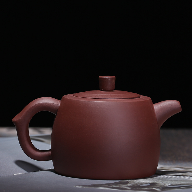 Yixing it checking kung fu tea set the teapot teacup single pot of household teapot well column are it