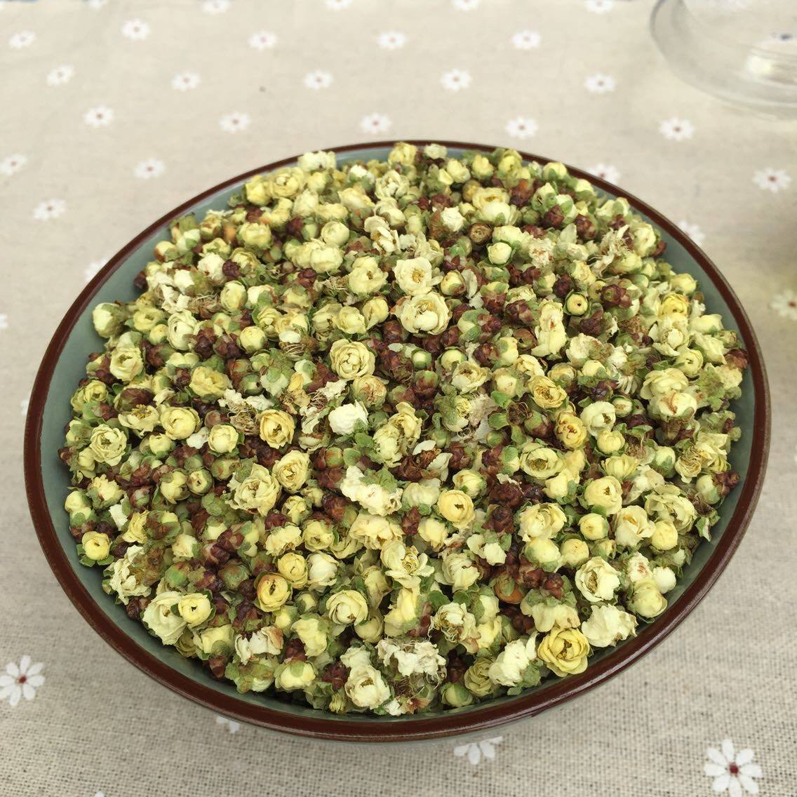 【买2送玫瑰】无硫新白梅花茶正品绿萼梅绿梅花茶精选50g罐装包邮