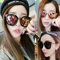 Sun glasses anti ultraviolet retro Star 2021 new sunglasses female summer round face big face thin Korean version of net red tide