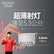 Plexuti spotlight Embedded home led day flower light ultra-thin bucket liner light ceiling Living room No main lamp Lighting