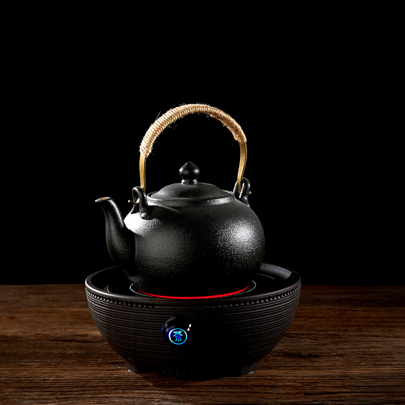 Household ceramic kung fu tea kettle pot clay POTS small electric TaoLu boiled tea, the tea stove small mini.mute