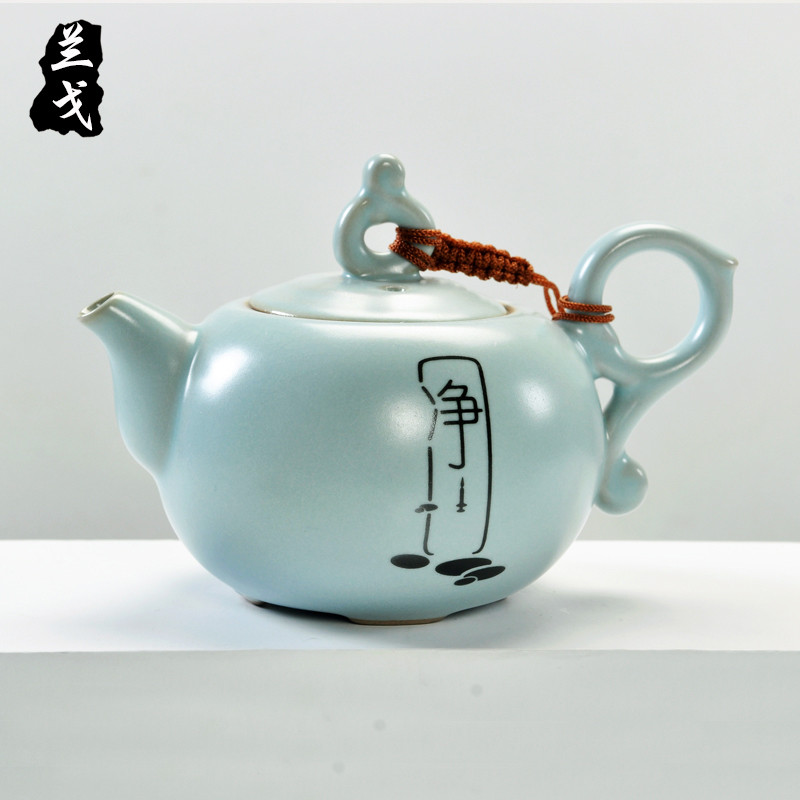 Having your up ceramic tea set little teapot on your porcelain kung fu tea tea teapot xi shi single pot