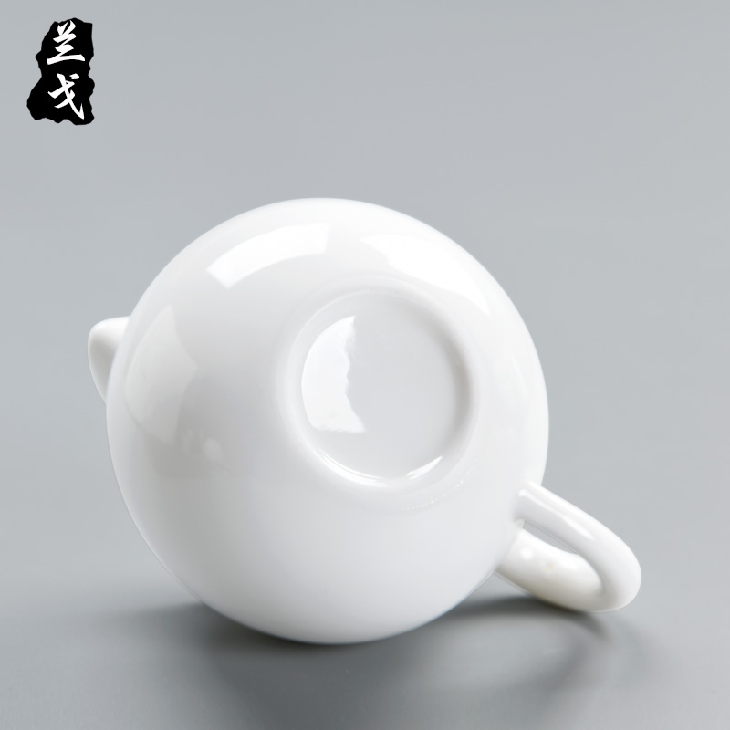 Having reasonable dehua white porcelain kung fu tea tea tea sea points fat white cups of tea ware ceramic cup
