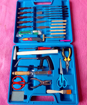 Making tool set central control positioning manual toolbox painting Mason printmaking multi-function model art supplies