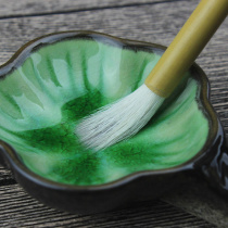 Refined large medium and small Baiyun calligraphy supplies plus healthy sheep and brush European regular script running book Small and Medium