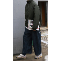 Nobodyknowns Day Ensemble Retro Click Wind Vertical Stripes Loose tightness Loose Waist Easy Neutral Light Cage Pants Trousers Long Pants