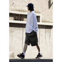 Nobodyknowns Day Ensemble Base Punch Base Minimalist Pure Color 100 Lap Pure Cotton Men And Women Casual Long Sleeve T-Shirt Blouse