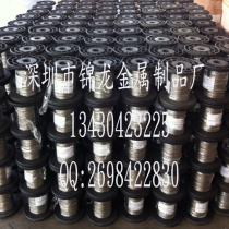 Supply American standard German standard 304 stainless steel wire rope stainless steel terminal press processing