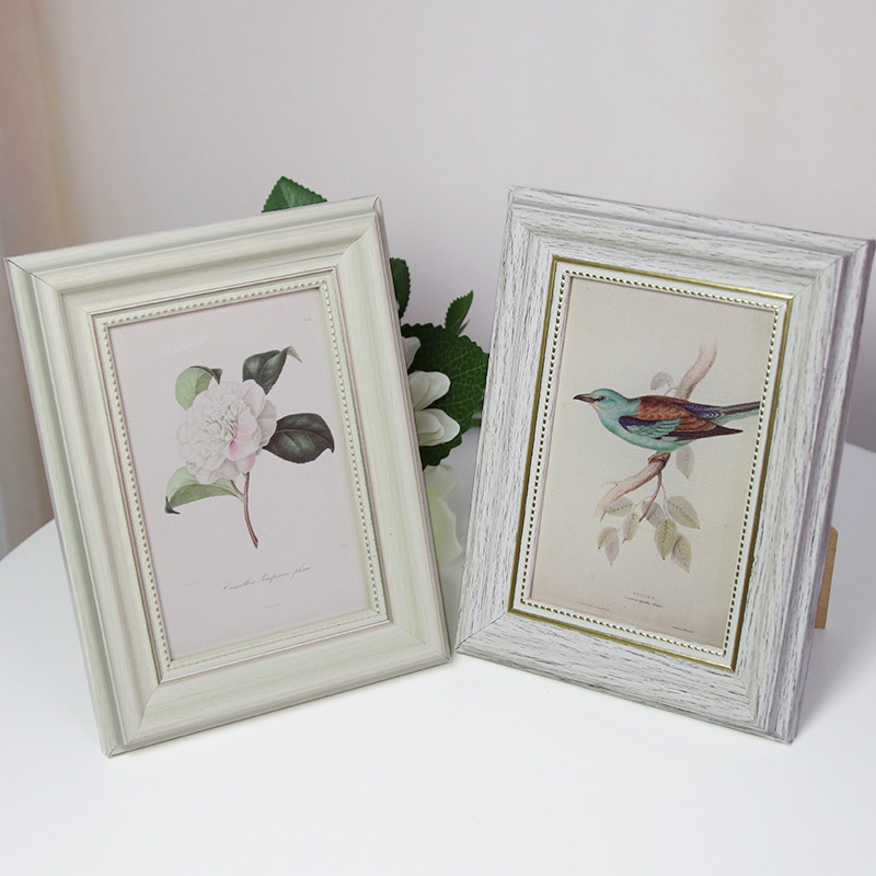 相框摆台挂墙创意复古欧式相片框像框多种尺寸和颜色相框可以定做