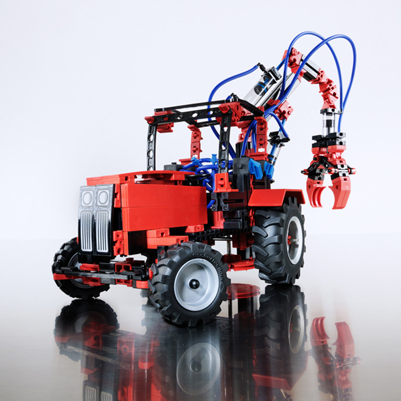 慧鱼创意组合模型德国原装进口顺丰包邮气动技术套装iii516185