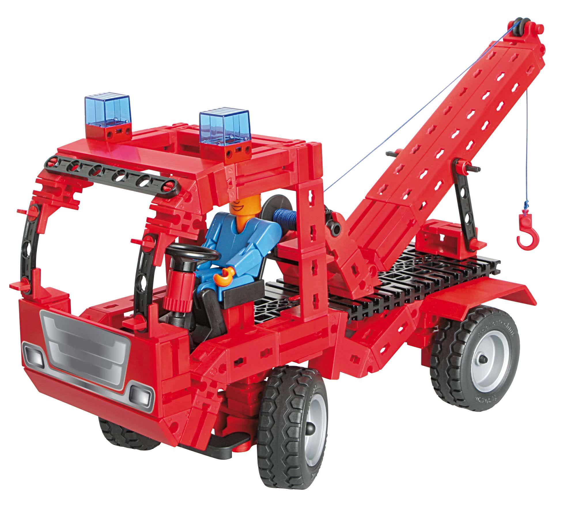 慧鱼创意组合模型德国原装进口顺丰包邮消防车组合套装500879_爱酷商