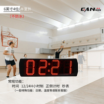 Ganxin large factory 4-digit LED electronic timer track and field electronic timer factory timer with time display