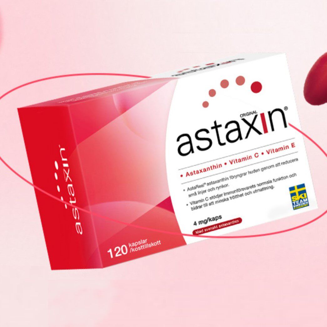 astaxin瑞典天然虾青素软胶囊60粒