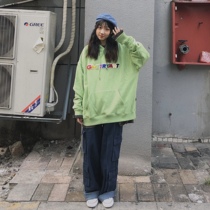 LKSTORE GMETRYART rainbow logo letter hoodie men and women lovers national tide sweater Zhao Lei with the same paragraph