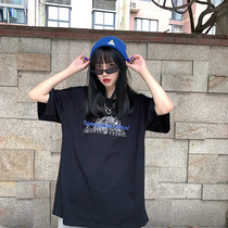 TWOWINLAB 2020SS summer national tide creative simple Castle short sleeve men and women couples loose Joker T-shirt