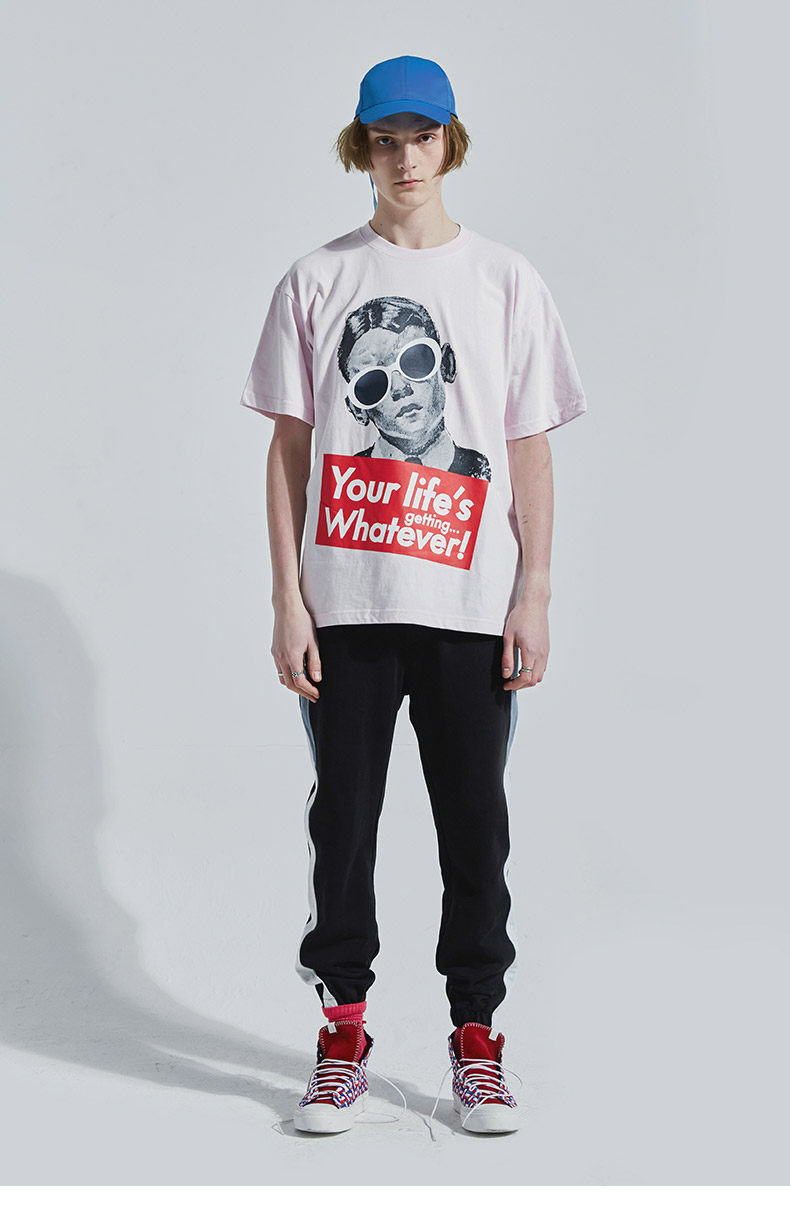 npc潮牌 mlgb whatever 胸前眼镜b