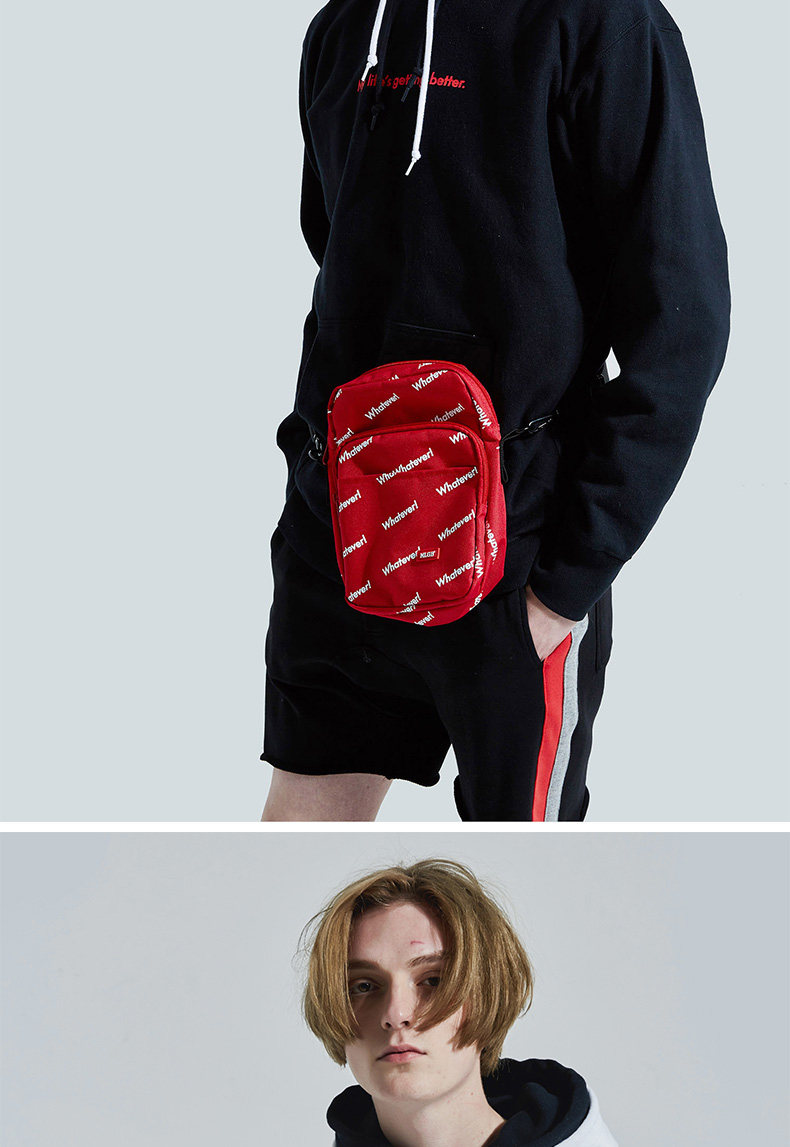 npc潮牌whatever 背后吐舌boy印花