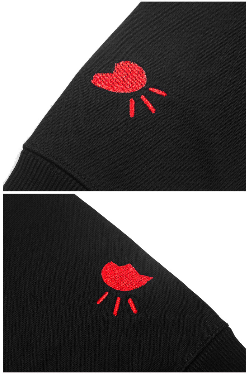 npc潮牌mlgb 520背后印花套头连帽卫衣 男女情侣款