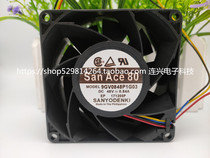 Original San Ace 80 9GV0848P1G03 8038 48V0 84A4 line pwm high-end cooling fan