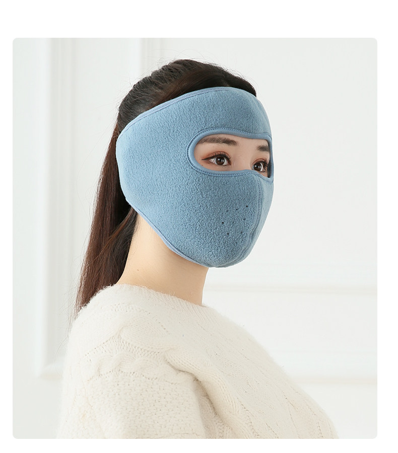 冬季防风面罩女防晒护脸罩全脸口罩透气脸基尼防寒骑行摩托车头套