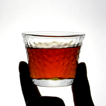 Hammer Grain Coffee Cup Home Hanging Ear Tea Cup High Boron Silicon Heat Resistant Glass Water Cup Filter Bag Special Cup 150ml