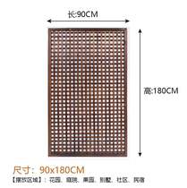 Anti-corrosive wood fence fence outdoor fence Fence Screen Barrier Outdoor Patio Grid Flower Shelf Balcony Partition Climbing Rattan