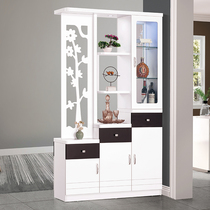 Living room double-sided screen decoration cabinet modern simple entrance door shoe cabinet sofa side partition cabinet restaurant wine cabinet