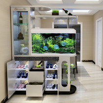Multifunctional modern living room and dining room porch partition cabinet foyer wine cabinet entrance shoe cabinet screen Cabinet