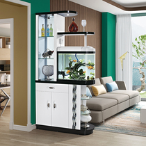 Modern simple hall Hall cabinet Hall Hall Hall Hall living room wine cabinet baking paint double-sided screen partition cabinet shoe cabinet