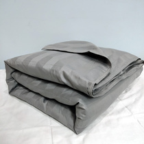 Pure cotton satin strip quilt cover single beauty salon massage bed quilt cover cotton quilt cover health center SPA quilt cover professional custom