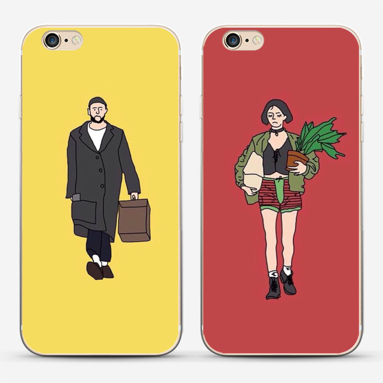 这个杀手不太冷苹果iiphone6/6s手机软壳情侣保护外套里昂玛蒂达
