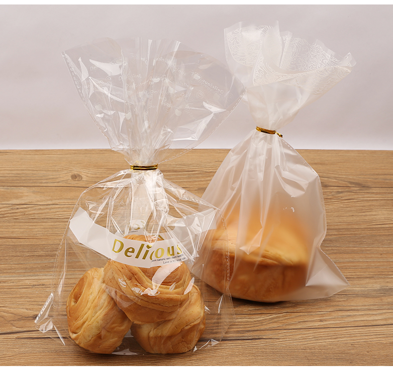 现封口切片袋子吐司自烤面包扎丝烘焙包装土司450g方包小西点盒牛