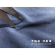 ເສື້ອດູໃບໄມ້ລົ່ນແລະລະດູຫນາວແບບຮ່ອງກົງແບບ retro brushed thickened top loose design niche haze blue stand collar shirt for women