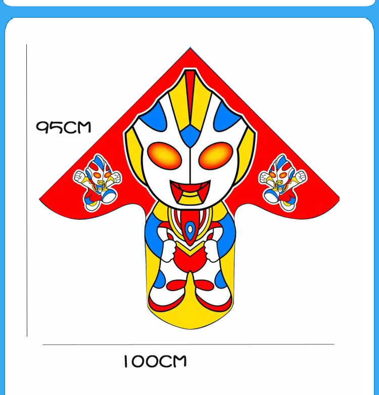 新款风筝儿童微风易飞哆啦a梦奥特曼卡通风筝可爱初学者小号