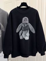 Sandro Moscoloni Korean version of small bear round neckline jacket head necropolis 2021 new autumn winter blouse jacket