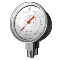 Beijing Brady all stainless steel double tube double needle differential pressure gauge YCSH-100 AO double tube double needle differential pressure gauge