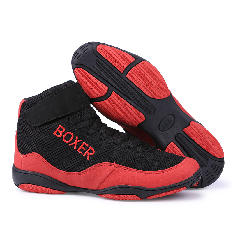 Lightweight breathable wrestling shoes for men and women