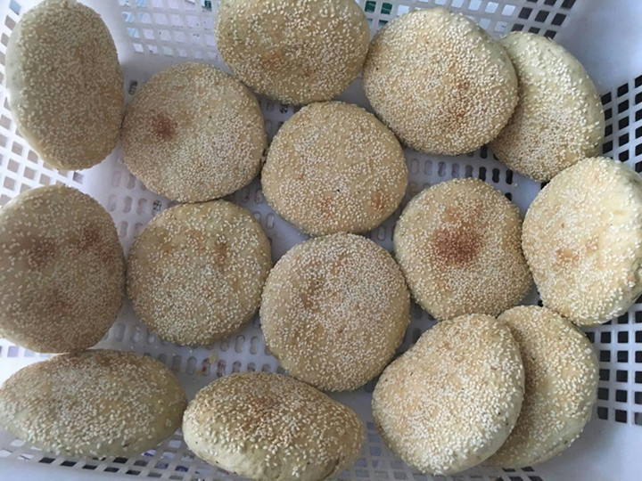 陕西特产安康小吃肉夹馍饼炕炕馍芝麻饼肉夹馍菜夹馍饼真空装包邮_7折